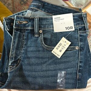 Aeropostale jeans mid rise stretch boot brand new